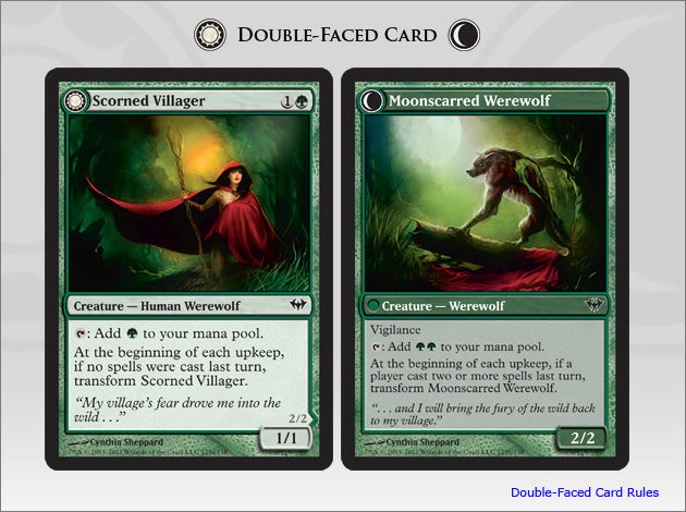 Scorned Villager (Moonscarred Werewolf) (Dark Ascension) Medium Play