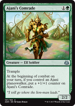 Ajani s Comrade (Aether Revolt) Near Mint