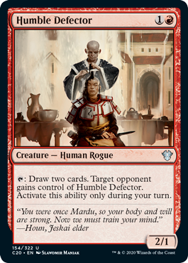 Humble Defector (Commander 2020 Ikoria) Near Mint