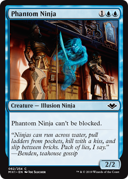 Phantom Ninja (Modern Horizons) Light Play