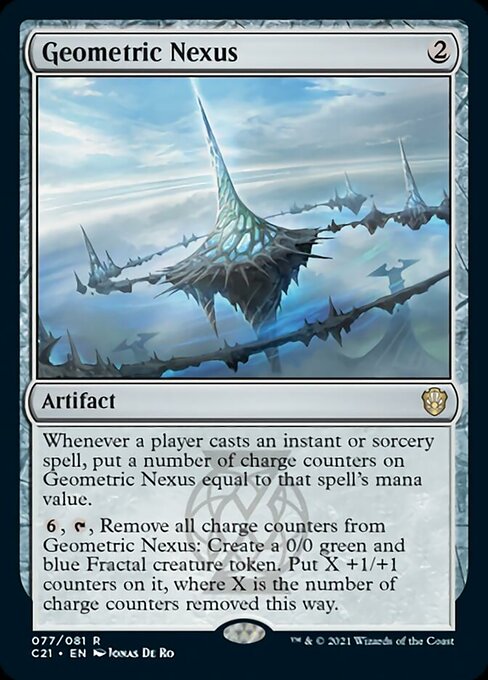 Geometric Nexus (Commander 2021 Strixhaven) Near Mint