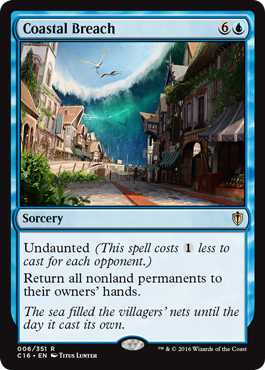 Coastal Breach (Commander 2016 Edition) Near Mint
