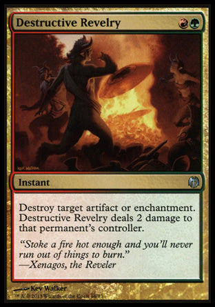 Destructive Revelry (Duel Decks: Heroes vs Monsters) Near Mint