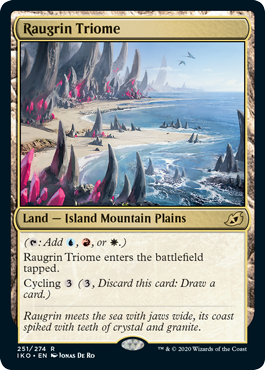 Raugrin Triome (Ikoria: Lair of Behemoths) Near Mint