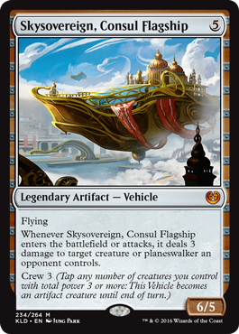 Skysovereign, Consul Flagship (Kaladesh) Near Mint Foil