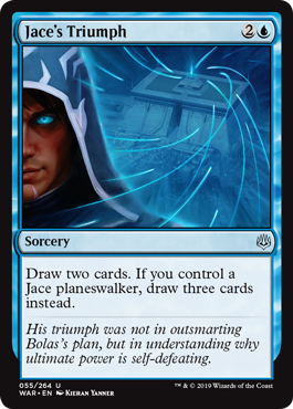 Jace's Triumph (War of the Spark) Medium Play