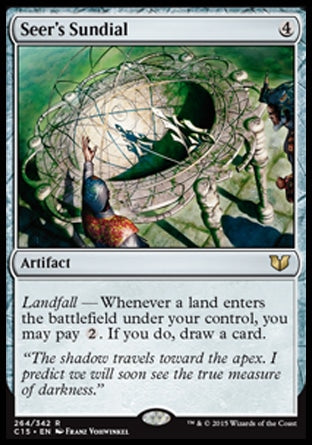 Seer's Sundial (Commander 2015) Light Play