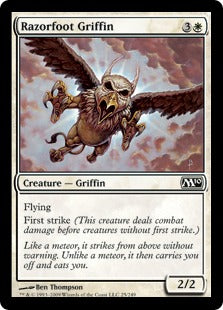 Razorfoot Griffin (Magic 2010 Core Set) Medium Play