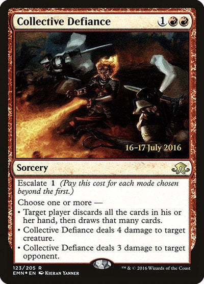 Collective Defiance (Promos: Prerelease Cards) Near Mint Foil