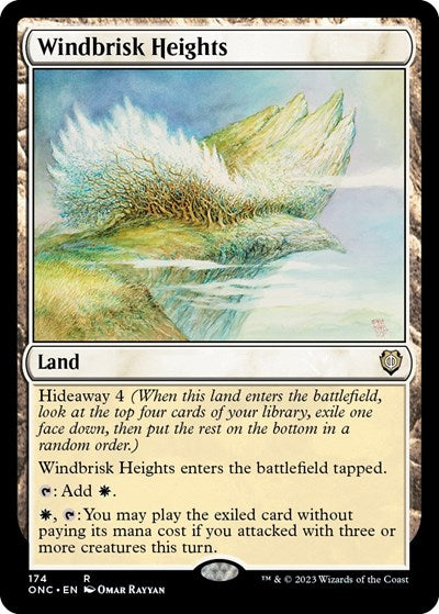 Windbrisk Heights (Commander: Phyrexia: All Will Be One) Near Mint