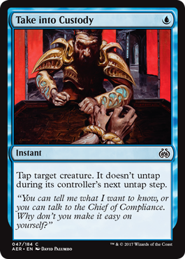 Take into Custody (Aether Revolt) Near Mint