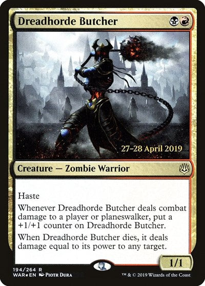 Dreadhorde Butcher (Promos: Prerelease Cards) Near Mint Foil