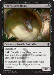 Kheru Dreadmaw (Khans of Tarkir) Near Mint