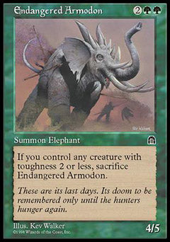 Endangered Armodon (Stronghold) Near Mint