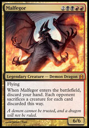 Malfegor (Commander) Light Play