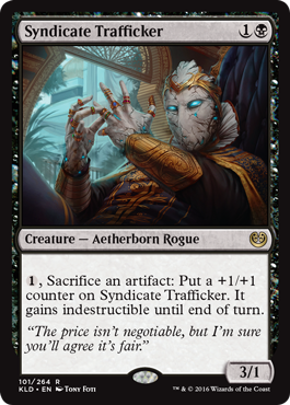 Syndicate Trafficker (Kaladesh) Medium Play