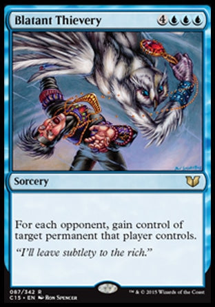 Blatant Thievery (Commander 2015) Light Play