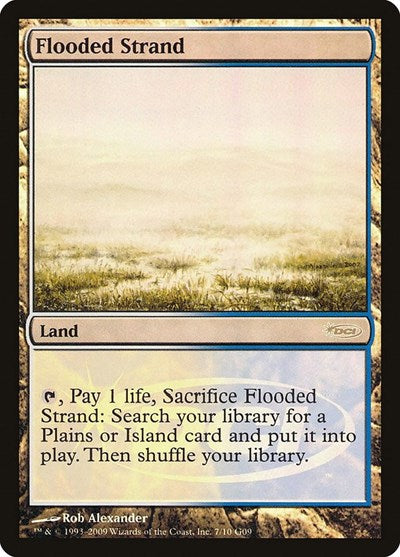 Flooded Strand (Promos: Judge) Medium Play Foil