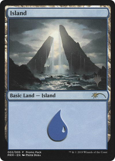 Island (Promo Pack: Core Set 2020) Near Mint Foil