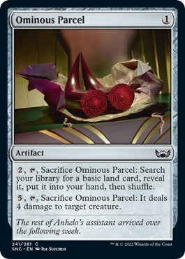 Ominous Parcel (Streets of New Capenna) Near Mint Foil