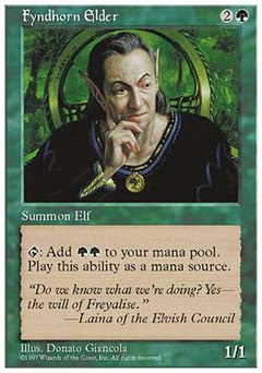Fyndhorn Elder (5th Edition) Medium Play