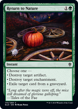 Return to Nature (Throne of Eldraine) Near Mint