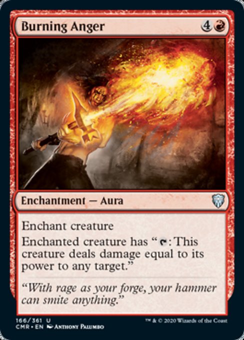 Burning Anger (Commander Legends) Near Mint