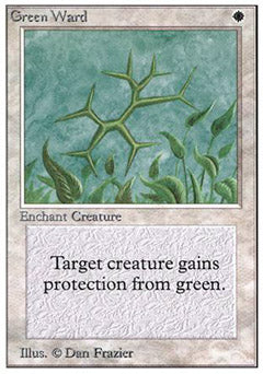Green Ward (Unlimited) Near Mint