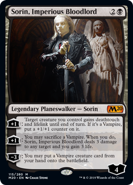 Sorin, Imperious Bloodlord (Magic 2020 Core Set) Near Mint Foil