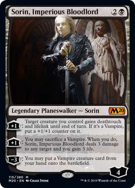 Sorin, Imperious Bloodlord (Magic 2020 Core Set) Near Mint