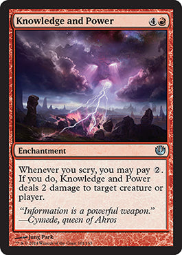 Knowledge and Power (Journey into Nyx) Near Mint