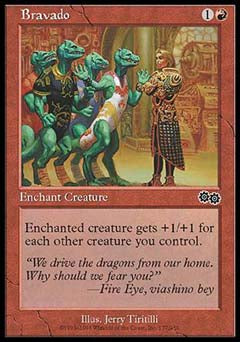 Bravado (Urza's Saga) Medium Play