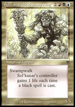 Sol'kanar the Swamp King (Legends) Medium Play