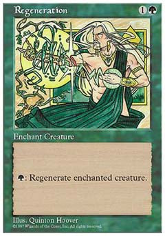 Regeneration (5th Edition) Medium Play