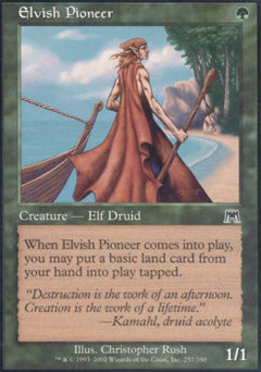Elvish Pioneer (Onslaught) Medium Play