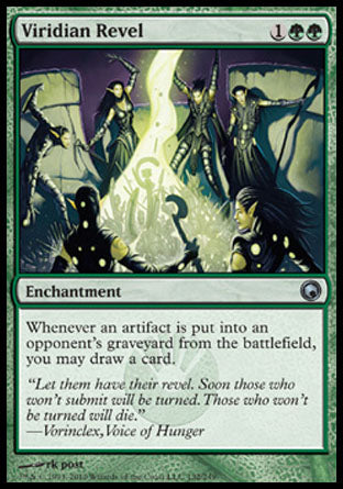 Viridian Revel (Scars of Mirrodin) Medium Play