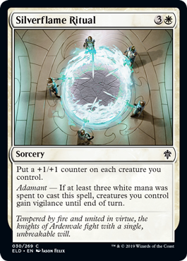 Silverflame Ritual (Throne of Eldraine) Near Mint