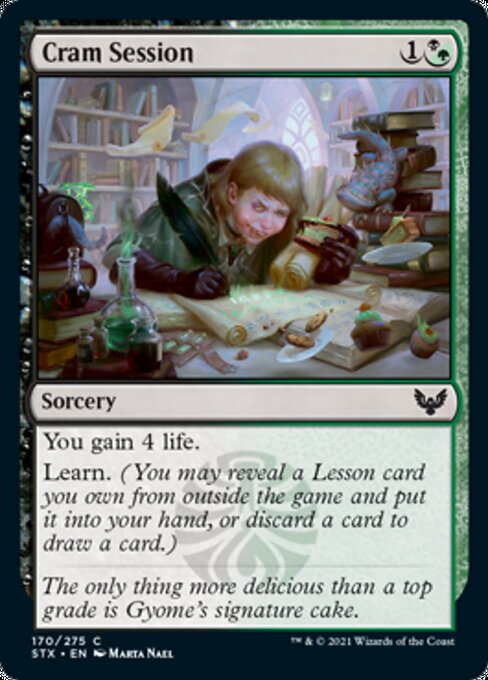 Cram Session (Strixhaven) Near Mint Foil