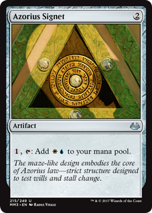 Azorius Signet (Modern Masters 2017) Medium Play Foil