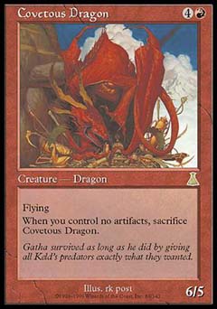 Covetous Dragon (Urza's Destiny) Near Mint
