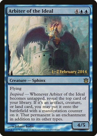 Arbiter of the Ideal (Promos: Prerelease Cards) Medium Play Foil
