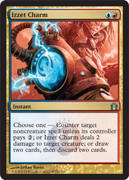 Izzet Charm (Return to Ravnica) Light Play