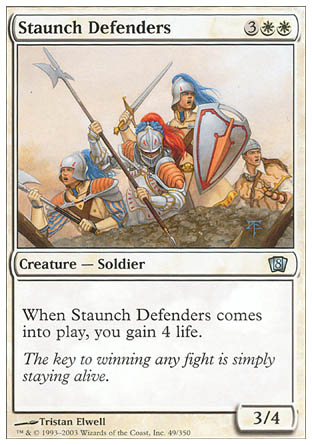 Staunch Defenders (8th Edition) Medium Play