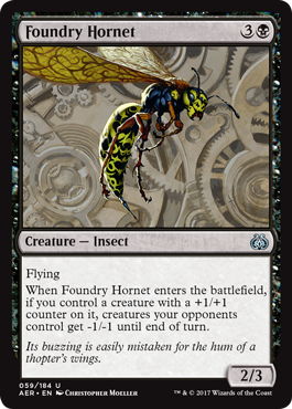 Foundry Hornet (Aether Revolt) Near Mint