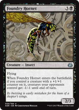 Foundry Hornet (Aether Revolt) Medium Play