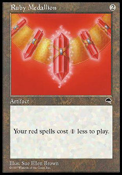 Ruby Medallion (Tempest) Near Mint