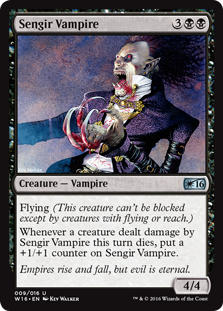 Sengir Vampire (Welcome Deck 2016) Medium Play
