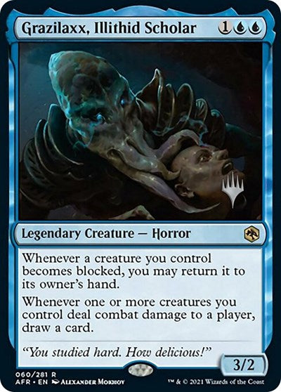 Grazilaxx, Illithid Scholar (Promo Pack: Adventures in the Forgotten Realms) Near Mint