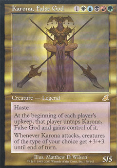 Karona, False God (Scourge) Light Play
