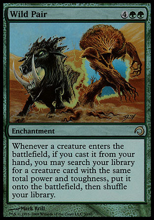 Wild Pair (Premium Deck Series: Slivers) Medium Play Foil